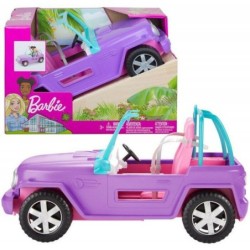 Barbie Off-Road Purple Jeep Vehicle Rolling Wheels With Seat Belts Car Toys Gift