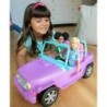 Barbie Off-Road Purple Jeep Vehicle Rolling Wheels With Seat Belts Car Toys Gift