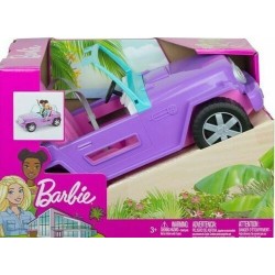 Barbie Off-Road Purple Jeep Vehicle Rolling Wheels With Seat Belts Car Toys Gift