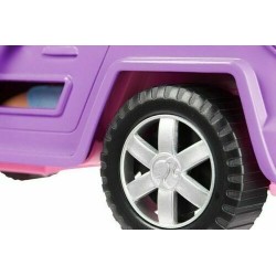 Barbie Off-Road Purple Jeep Vehicle Rolling Wheels With Seat Belts Car Toys Gift