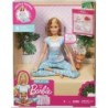 Breathe With Me Barbie Yoga Doll Lights & Sounds With 5 Guided Meditations New