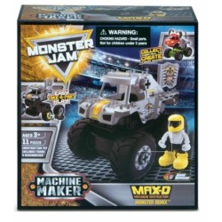 Monster Jam Machine Maker MAX-D Truck 13 pcs 3+ Toy Build Make Race Car Boy Gift