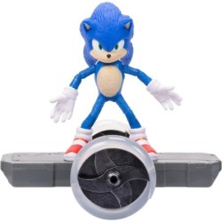 Sonic the Hedgehog 2 Speed Remote Control RC Vehicle Lights up Wheels 360 Spin