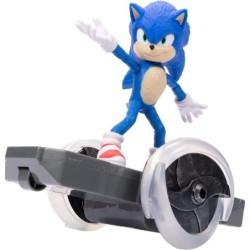 Sonic the Hedgehog 2 Speed Remote Control RC Vehicle Lights up Wheels 360 Spin