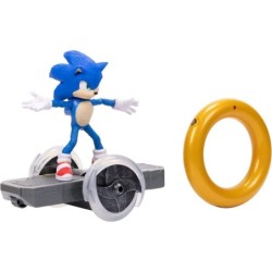 Sonic the Hedgehog 2 Speed Remote Control RC Vehicle Lights up Wheels 360 Spin