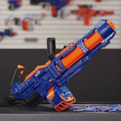 NERF Elite Titan CS 50 Blaster Motorised With 50 Official Darts Ages 8+ Toy Gun