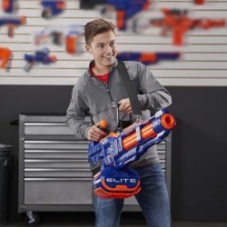 NERF Elite Titan CS 50 Blaster Motorised With 50 Official Darts Ages 8+ Toy Gun