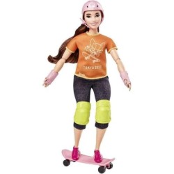 Barbie Olympic Games Tokyo 2020 Set Karate Climbing Skateboarding Softball Gift