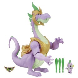 My Little Pony Guardians of Harmony Spike the Dragon Figure Sound + Light 4+ Toy