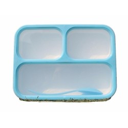 2x Blues Leakproof Bento Lunch Box Meal Storage Container BPA Free Microwavable