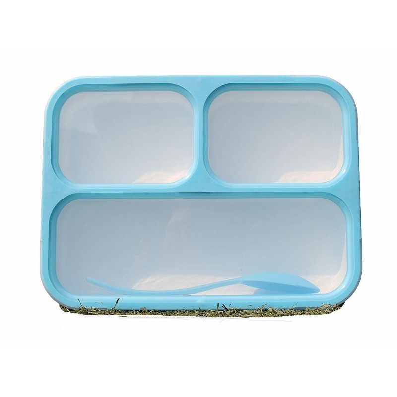 2x Blues Leakproof Bento Lunch Box Meal Storage Container BPA Free