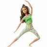 Barbie Made to Move Brunette Doll Yoga Fitness Posable Athleisure-wear Toys Gift