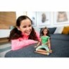 Barbie Made to Move Brunette Doll Yoga Fitness Posable Athleisure-wear Toys Gift