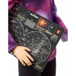 Barbie National Geographic Astrophysicist Doll & Telescope Star Map, Space NIP