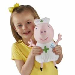 Peppa Pig Talking Nurse Peppa Plush Doll Pretend Play Christmas Birthday Gift