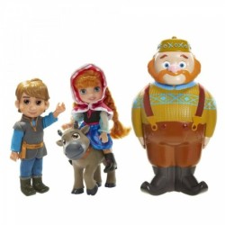 Disney Frozen Petite Oaken Trading Post Gift Set Figure Anna Kristoff Sven Toys