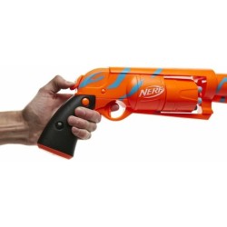 Nerf Fortnite 6-SH Dart Blaster Camo Pulse Wrap Revolver Hammer 8+ Toy Gun Fire