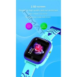 HIMATE Kids Smart Watch 4G GPS SOS Video Call Waterproof Thermometer Pink