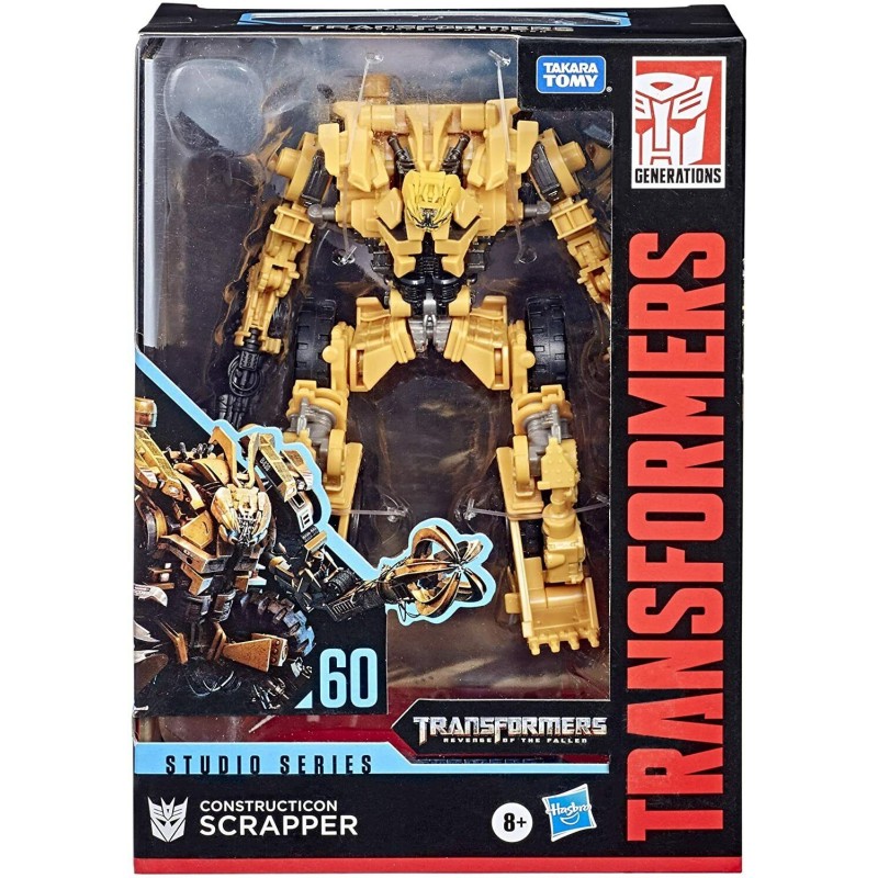 Transformers SCRAPPER Studio Series 60 Constructicons Devastator ROTF Figure Toy