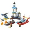 Lego City 60308 Seaside Police and Fire Mission Helicopter Speed Boat 297pcs