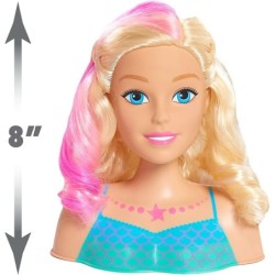 Barbie Dreamtopia Mermaid Styling Head Fashion Doll Blonde Hair Do Salon Girl