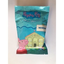 PEPPA PIG Mini World MUSEUM - 1 3D Character + 1 Mini House + 1 Accessory