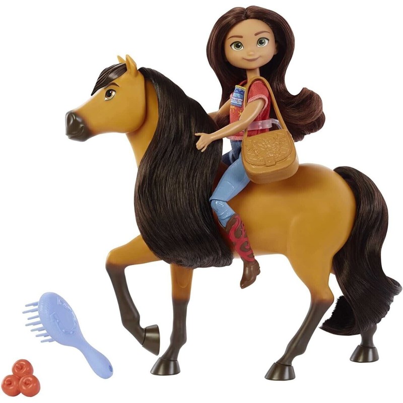 DreamWorks Spirit Riding Free Lucky Doll and Horse Ages 3+ Toy Pony ...