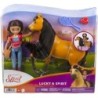 DreamWorks Spirit Riding Free Lucky Doll and Horse Ages 3+ Toy Pony Race Fun