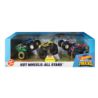 5pcs Hot Wheels Monster Trucks All Stars Die cast Kids Toy Car Vehicle Exclusive