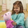 Peppa Pig Peppa’s Bedtime Lullabies Singing Plush Doll with Teddy Bear Sleep Toy