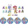 My Little Pony Smashin Fashion Party 2 Pack Pinkie Pie and DJ Pon-3 Poppin 30pcs