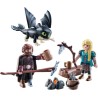 Playmobil How to Train your Dragon Hiccup, Astrid And Dragon 21pc 70040