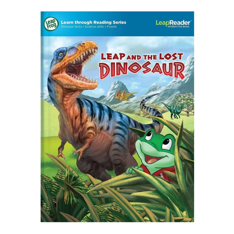 Leap Frog LeapFrog LeapReader Tag Interactive Book & 15 Cards THE LOST DINOSAUR