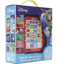 Disney Modern Electronic Story Me Reader & 8 Books Library Kids Fun Gift!