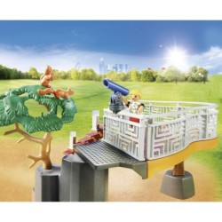 Playmobil 70343 Outdoor Lion Enclosure 61 pcs Cubs Stork Squirrel Figures Toys