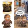 Seven20 Star Wars Chewbacca Interactive Walk N' Roar Moves & Makes Noise 12"