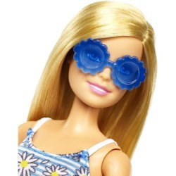Barbie Blonde Doll & Party Fashion Accessories Outfit Dress Shoes Purse Sunglass