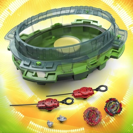 Beyblade Burst QuadDrive Interstellar Drop Beyblade Stadium Battle Set ...