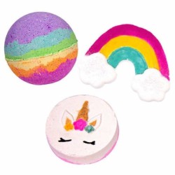 Pop Fizz Make Your Own 20 Scented Bubbly Bath Bombs Magical Surprise Girl Gift
