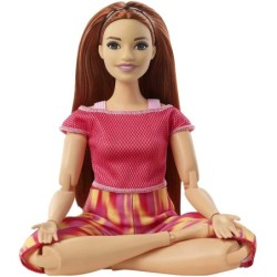 Barbie Made to Move Curvy Doll Yoga Fitness Posable Athleisure-wear Toys Gift