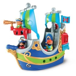 Early Learning Centre Happyland Pirate Ship Imaginative Play Toddler Kids Fun 2+