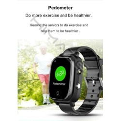 HIMATE 4G Smart Watch Elderly Kid GPS Tracker SOS Fall Down Waterproof Pink
