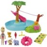 Barbie and Chelsea The Lost Birthday Splashtastic Pool Surprise Playset Toy Gift