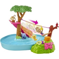 Barbie and Chelsea The Lost Birthday Splashtastic Pool Surprise Playset Toy Gift