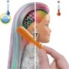 Barbie Leopard Rainbow Hair Doll Shaved Colour-change Hair Feature Toys Gift