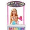 Barbie Smoothie Bar Playset Blonde Doll + Colour Change Cups Fruit Toy Gift Girl