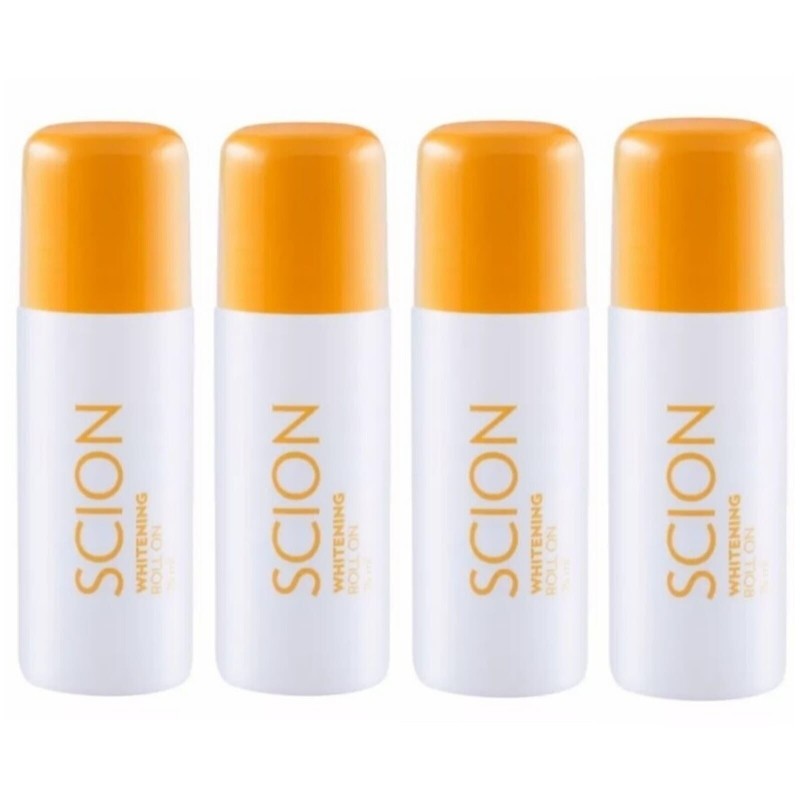 4 x Nu SKin Scion Whitening Roll On Deodorant Alcohol Free Exp 09/2025 AU Stock