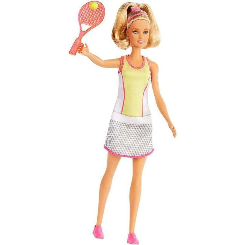 Barbie Career Tennis Player You Can Be Anything Doll Tall Blonde Girl Gift Play