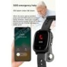 HIMATE 4G Smart Watch Elderly Kid GPS Tracker SOS Fall Down Waterproof Purple