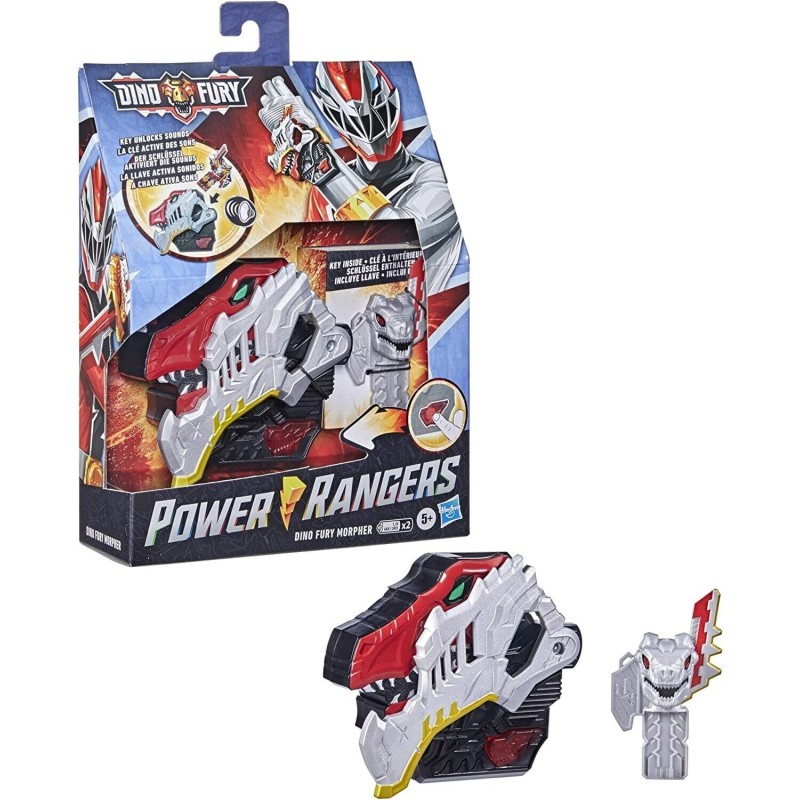 Power Rangers Dino Fury Morpher Electronic Toy Motion Activated Lights n Sounds